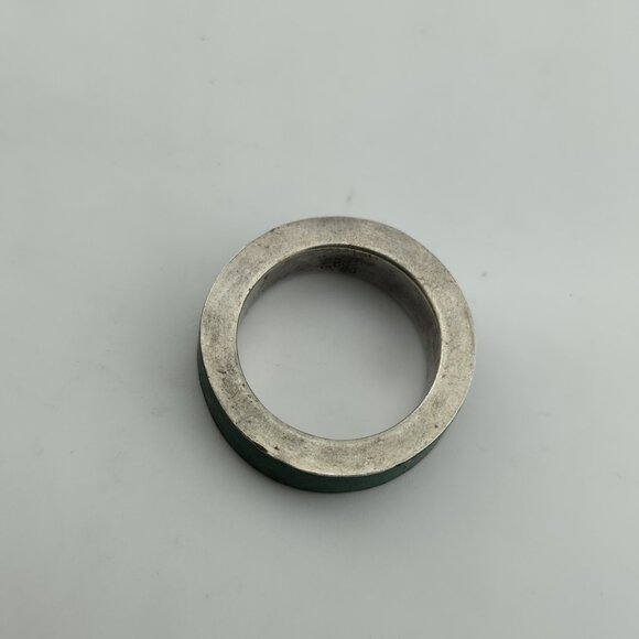 925 Sterling Silver Band Ring Men Women Unisex Minimal 7 Vintage - Picture 13 of 16